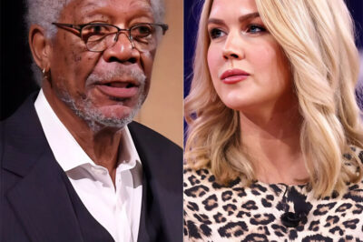 Karoline Leavitt was mercilessly lectured by Morgan Freeman on the topic of R@CIST and INEQU@LITY on live TV! When she tried to defend her point of view, Morgan Freeman responded with words so sharp and profound that it made her speechless. This tense moment left the audience “holding their breath” and caused a storm on social media with a series of heated debates!