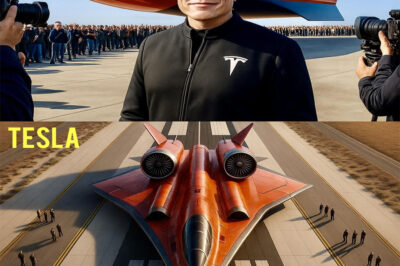 Breaking: the boundaries of innovation — Tesla unveils its revolutionary hypersonic aircraft with Elon Musk at the helm. A new era of aerospace begins, where speed meets sustainability and imagination takes flight.