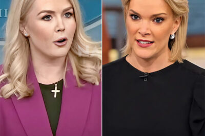 “THE VIEW’S SHOCK” — Karoline Leavitt’s Attack Pushed the Show to the Brink of Collapse, and Megyn Kelly’s 8 Words Sealed Its Fate  It started with a reckless prank — and ended in a legal battle. Karoline pressed. The View panicked. Then Megyn Kelly stepped into the fray… not to comment, but to end it.  With just eight words, she didn’t just slam the door shut—she slammed it shut, sending the industry reeling and insiders whispering about a media alliance the likes of which hadn’t been seen in years.  Now, with lawsuits looming, ratings plunging, and behind-the-scenes turmoil mounting, the real question is: What did Megyn say… and why might it spell the end of The View?