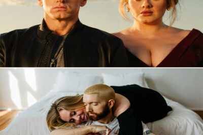 “I didn’t think I could cry over a rap verse—until tonight.” When Eminem and Adele first revealed they were teaming up, fans braced for fireworks. What they got instead was a gut punch straight to the soul. Dropped at midnight with no warning, Kept Her Anyway isn’t just a song—it’s a haunting confession wrapped in melody and grit. Eminem’s razor-sharp storytelling bleeds into Adele’s aching voice, creating something raw, bruised, and unforgettable. Listeners are already calling it “a modern-day Stan for the brokenhearted,” and with good reason. It doesn’t just play in your ears—it lingers in your chest, heavy and unshakable