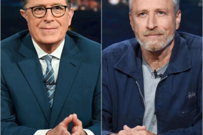 Just one sentence. Just that, and Stephen Colbert stunned Jon Stewart—and sent shockwaves through CBS. What exactly did Colbert whisper that set off panic in the executive suite and talk of a network shakeup? The answer may explain why CBS is bracing for an unprecedented collapse.