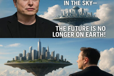 “Elon Musk to Build a FLOATING CITY in the Sky—The Future Is No Longer on Earth!”