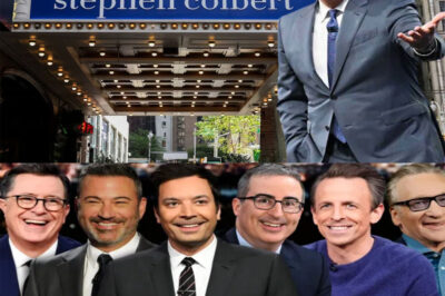 “GUESS THEY CAN’T TAKE THE RIDDLES—OR THE TRUTH.” — Colbert’s Final Blow That Left Networks Stunned and Rivals Struggling  What started as a simple monologue quickly became Stephen Colbert’s boldest moment on The Late Show. With one sharp parting shot, he shattered the network’s carefully crafted image—leaving executives baffled and competitors suddenly close in on each other. What exactly did Colbert say that sent the show into a panic? And why are insiders calling it the boldest farewell in late-night history?