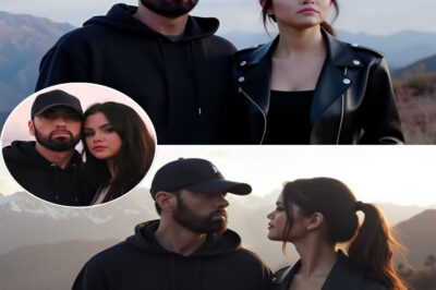 In one of the year’s most unexpected musical twists, Eminem and Selena Gomez have joined forces for “Breaking Me Down,” a brooding, cinematic track that dives deep into the chaos of a love that feels like both an addiction and a battlefield. Eminem unloads razor-sharp verses drenched in pain and obsession, while Selena’s breathy, haunting vocals weave through the track like a ghost, creating a hypnotic tension fans can’t escape. Could this be the first of more dark collabs between the unlikely duo?..