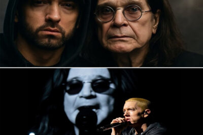 “Ozzy helped raise me. Eminem helped save me. Now they’re in the same song? I’m not okay.” In a moment that feels too powerful for words, Eminem has dropped a tribute that’s shaking the internet to its core. Blending haunting gospel rock, raw hip-hop, and soul that hits you straight in the chest, the track—“Ozzy Osbourne: Legacy Lives On”—is more than just a song. It’s a goodbye letter, a thank-you note, and a cry from the heart all at once. With every beat, Eminem pours out pain, respect, and gratitude to the man whose voice raised generations from the dark. It’s gritty. It’s holy. It’s electric. And for anyone who grew up with Ozzy in their headphones and Em in their veins—this is the kind of tribute that leaves you speechless