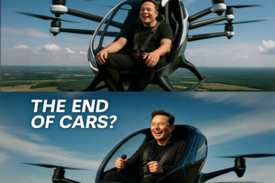 “Elon Musk REVEALS Passenger Drone Flying 1,000 km/h—The END of Cars?” Elon Musk has just dropped a bombshell that could rewrite the future of transportation. In a surprise announcement, he revealed a next-generation passenger drone capable of flying at 1,000 km/h—and he claims it could make cars completely obsolete. With zero-emission electric propulsion, AI-assisted navigation, and the ability to bypass traffic forever, this could be the invention that changes how humanity moves. But the most shocking detail? Musk says the first test flights for the public could happen much sooner than anyone thinks