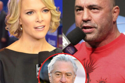 BREAKING: Robert De Niro is coming under fire from two of the most influential figures in new media — and their words are cutting. Joe Rogan has called De Niro’s recent outbursts “a desperate stunt to maintain his presence,” while Megyn Kelly has accused him of “destroying his own monument” with each controversial statement. The backlash has sparked a heated debate that raises a larger question: Has one of Hollywood’s most revered icons truly lost his way, or is there something bigger going on?