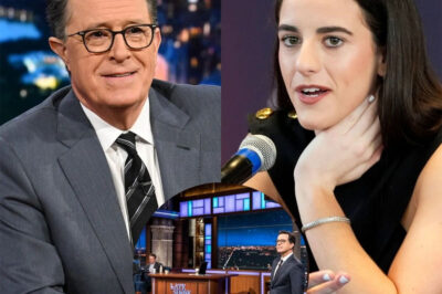 “So, is it a crime to be too nice now?!” Stephen Colbert exploded on live TV, mocking what he called the media’s “shithole” treatment of Caitlin Clark in a passionate, completely unscripted monologue. The crowd didn’t know whether to cheer or gasp — and what Colbert said next stunned even his harshest critics.