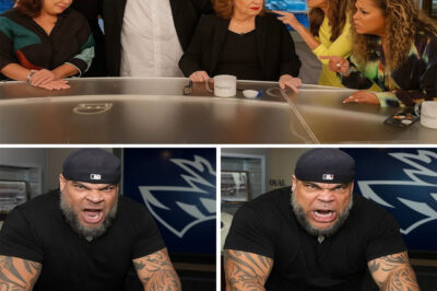 ‘I’VE HAD ENOUGH!’ — Tyrus SHOCKS live TV, blasting The View for ignoring struggling Americans. Slamming the table, he declares: “This isn’t about feelings—it’s about survival.” Revealing raw heartbreak, he admits, “I’ve coached boys to be strong, but no one taught me how to live after burying my daughter.” The hosts freeze as Tyrus stares into the camera: “America sees it now—and we’re done with the circus.” Fans call it “the most BRUTAL takedown in daytime TV history,” sparking a social media frenzy.