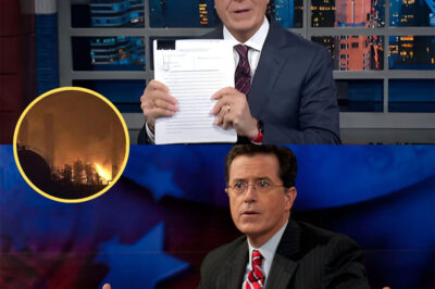 When a sudden fire tore through a Texas community center last month, dozens of children lost not only a safe place to learn but also the meals they depended on each day. While many rushed to send thoughts and prayers, Stephen Colbert quietly stepped forward with action. He pledged $20 million to rebuild the center from the ground up and personally promised that every child affected would have access to food and educational resources until the doors reopened. But his generosity didn’t stop with money — Colbert invited several families onto his show, giving them a national platform to share their stories and ensuring that the tragedy would not be forgotten. For countless viewers, it was a reminder that sometimes comedy’s greatest gift isn’t laughter, but the humanity that shines through when the spotlight is used to heal.
