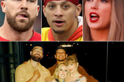 The romance between Taylor Swift and Travis Kelce during the summer of 2023 remained a closely guarded secret, except to Patrick Mahomes. Only now has their story fully come to light. The clever way Taylor Swift and Travis Kelce convinced Patrick Mahomes of their serious relationship has left fans amused by his stubbornness.