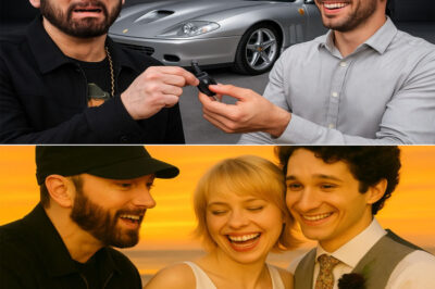 Eminem shocked fans after revealing he sold his longtime car just to afford a wedding gift for his youngest daughter. The internet is in chaos—this is the same Rap God known for being frugal, and now he’s dropping cash like it’s 8 Mile all over again? But the real question driving everyone insane: what kind of gift could possibly be worth selling his car for? A custom song? A house? Or something even crazier? No one knows, and the mystery is tearing up social media. WATCH MORE BELOW