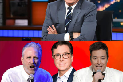 BREAKING NEWS: Stephen Colbert ridicules “cancel culture taken to the extreme” after The Late Show is canceled, leading to a special reunion with Jimmy Fallon and Seth Meyers