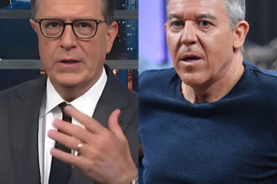 Just one sentence. No retort. Stephen Colbert ended Greg Gutfeld’s days-long trolling with a single, shocking statement—and the internet mysteriously deleted the clip. Gutfeld had laughed at Colbert’s cancellation of the Late Show, cackling over and over, making the same mocking remark over and over. But when Colbert finally responded, the smile disappeared. What had he said that caused Gutfeld to go completely silent?