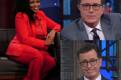 “You want to be on air? Now you have a legacy.” The on-air takedown of Jasmine Crockett sent the late-night studio into chaos—but Stephen Colbert didn’t let her have the last word. With two devastating counterattacks and a final line that echoed across the country, Colbert turned the tables in a way that left Crockett stunned and viewers glued to their screens. What did he say that left her with no way out?