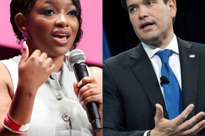 Rubio didn’t raise his voice—he spoke more sharply. “I argue with facts, you argue with attitudes. Television audiences may applaud, but the law doesn’t respond to emotions.” It was a cold, sharp statement, and Jasmine froze mid-sentence. What had happened in those moments of silence—and why did the air in the room feel like it had just cooled?