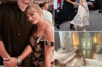 Travis Kelce stunned fans by revealing a secret about his private wedding with Taylor Swift after two months of silence. The NFL star disclosed shocking details about their clandestine marriage, surprising the entire world. Their dramatic and romantic love story has been unveiled, sparking curiosity and excitement. Fans are reeling, astonished by Travis’s every thoughtful, “wildly” devoted gesture toward Taylor