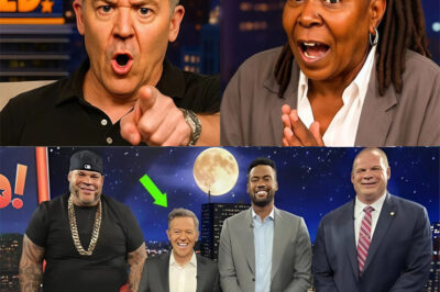 What started as a playful on-air exchange turned heated when Whoopi Goldberg attacked Greg Gutfeld’s height — and immediately realized she’d crossed a line. The studio fell silent, the tension was palpable, and Gutfeld’s icy response was a shock. Now, backstage whispers suggest the fallout was far greater than anyone could have imagined. Was it a prank gone wrong, or the opening salvo in a brewing media war?