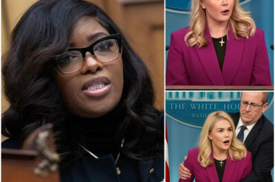 THIS JUST HAPPENED: Jasmine Crockett EXPLODES on Karoline Leavitt Live On-Air — Security Called After Shocking Revelation Rocks the Studio