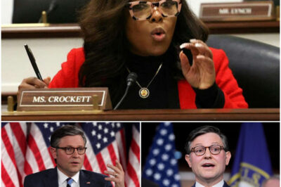 SHOCKING: $100 Million Lawsuit on Live TV Shocker: Jasmine Crockett vs. Mike Johnson Ends in Unbelievable Verdict