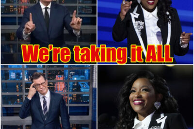 TOTAL MELTDOWN at CBS: Stephen Colbert & Jasmine Crockett’s Late-Night REVENGE That Has Hollywood Shaking