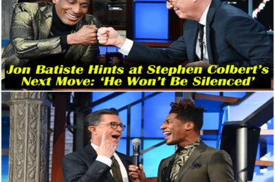 JON BATISTE HINTS AT STEPHEN COLBERT’S NEXT MOVE: ‘HE WON’T BE SILENCED’