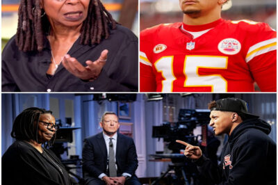 “You Humiliated Me on Live TV!” — Patrick Mahomes Drops $50M Lawsuit Against The View and Whoopi Goldberg After On-Air Ambush