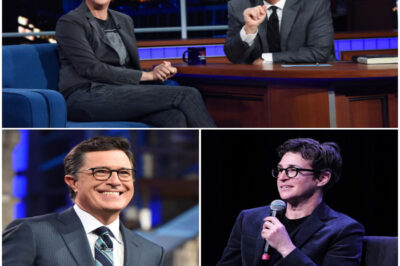 Stephen Colbert and Rachel Maddow are teaming up in an unexpected move—and insiders say it could spark a late-night revolution. But what’s really driving this unlikely collaboration, and could their bold new project rewrite the rules of television forever?