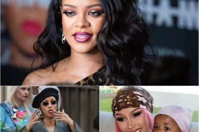 Rihanna broke her silence with a powerful 15-word private message to Cardi B, quickly defending Blossom — Cardi’s youngest daughter — after a wave of criticism from Stefon Diggs and Offset. Just minutes later, Cardi fired back with a response of her own. What did Rihanna say that touched Cardi so deeply, and how did Cardi’s response spark further controversy?