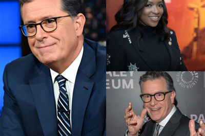 Stephen Colbert was supposed to be done. That’s what CBS thought when they quietly pushed him off The Late Show. But instead of fading away, Colbert has come back swinging — and he didn’t come alone. With Congresswoman Jasmine Crockett at his side, Colbert is launching a new talk show that insiders say could tear apart the late-night rulebook. No polite farewells, no corporate filters — just a blunt warning shot to his old bosses: “We don’t need CBS anymore.” The fallout was instant. Studio chatter went silent. Group chats across Hollywood blew up. Rival hosts suddenly looked nervous in their own chairs. This isn’t just a return — it’s a counterattack. And if Colbert and Crockett deliver on their promise to “change late-night forever,” CBS may regret ever letting him walk out the door. The only question now: what’s really coming — and how far will Colbert go to get even?