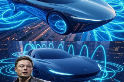 BREAKING: Elon Musk has unveiled an “engineless” flying car that can hover using magnetic waves – no fuel needed. This futuristic breakthrough promises to change transportation forever, but what mysterious technology is making it possible, and when will it be able to glide through the skies?