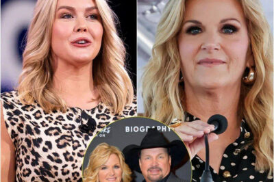 Karoline Leavitt was given a harsh lesson by Garth Brooks’ wife, Trisha Yearwood, on the subject of Racism and INEQUALITY — right on live television! When Leavitt tried to defend her stance, Trisha fired back with words so sharp and profound that they left her completely speechless. The tense moment had the audience “holding their breath” and sparked a storm on social media, igniting countless fiery debates!”