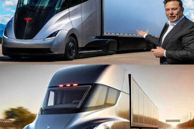 It’s official—Elon Musk has revealed that mass production of the 2026 Tesla Semi will begin this October, and the Gen 2 redesign is a game-changer. With a next-generation battery system, 18 mind-boggling upgrades, and a price tag that could upend the entire trucking industry, this isn’t just any electric vehicle—it’s a direct challenge to diesel’s dominance. From its enhanced cold-weather performance to its sci-fi-esque headlights, the new Semi has already created a buzz among early adopters. But insiders warn: If Tesla really delivers at this price point, the trucking industry may never be the same again. The question is—what number will keep trucking giants up at night?
