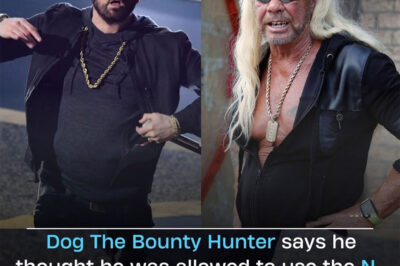 Dog the Bounty Hunter sparked outrage after admitting that he once believed he could freely use the N-word “like Eminem.” The shocking admission stunned fans and critics alike—but the deeper story behind why he thought that way, and how he defends himself now, is what has people demanding answers.