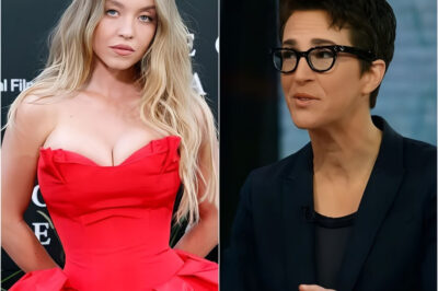 “This isn’t just fashion—it’s a coded message to the next generation.” A veteran MSNBC producer has sparked controversy by denouncing American Eagle’s latest campaign featuring Sydney Sweeney, accusing the brand of promoting a subtle but deliberate return to conservative ideals, white-centric imagery, and hyper-capitalist nostalgia—all under the guise of wholesome Americana. At first glance, it’s just denim, sunsets, and classic American aesthetics. But critics argue it’s something more calculated: a cultural pivot dressed up as style. Coming from a progressive-leaning network like MSNBC, the critique has landed hard, forcing both the media and fashion industries to ask: Is this just aesthetic branding—or a quiet ideological shift that’s already underway? The backlash is growing—and it’s exposing a fault line between generational values, media messaging, and the politics of fashion.