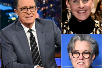 Stephen Colbert said he understands why Rosie O’Donnell and Ellen DeGeneres left the United States. He’s considering doing the same after being fired.