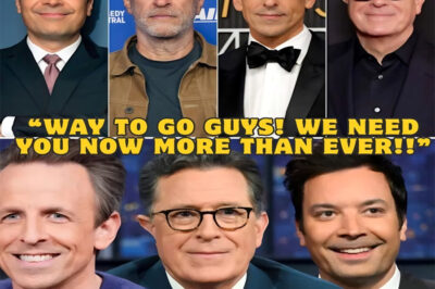 Jimmy Fallon just made a surprising move – teaming up with other comedians for a surprise appearance on The Late Show after Stephen Colbert abruptly canceled the show. But the real reason behind their unity, and the message they delivered on stage, is what has fans and industry insiders buzzing.