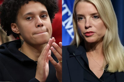 OH MY GOD! Pam Bondi just won a shocking legal victory over Brittney Griner—one that will bar Griner from qualifying for the Olympics and hand her what is arguably the harshest punishment for cheating in sports history. But it was the shocking details from inside the courtroom, and how Bondi did it, that sent the sports world reeling.