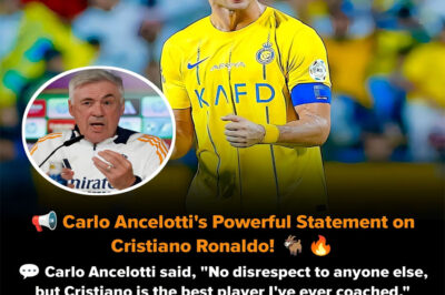 Carlo Ancelotti Breaks Silence With Bold Statement About Cristiano Ronaldo — His Words Leave Fans and Players Speechless