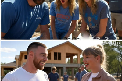 Travis Kelce and Taylor Swift quietly helped rebuild 27 homes lost in Texas’ devastating floods — but what one family found beneath the floorboards left them speechless. Hidden inside was an old wooden box that contained something no one expected: photos restored from a long-lost album… and a handwritten letter from their late son that read: “No flood can wipe us out.” Who put it there — and how did it survive? The emotional discovery left even the builders speechless.
