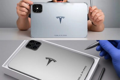 LEAKED: Tesla Pi 2025 Tablet Shocks the Industry – Elon Musk’s Solar-Powered, Starlink-Connected Device Could Beat Apple and Samsung