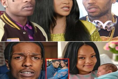 “I wasn’t supposed to say that…” — Chris Brown SHOCKED by the 7 words he uttered about Rihanna’s third child — Even more stunned when the baby turns out to look exactly like him after the gender reveal…