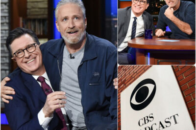 Late-night buzz: Jon Stewart and Stephen Colbert were caught in a closed-door meeting that insiders say could turn CBS around. With both comedy stars recently sidelined, speculation is rife – are they plotting a joint comeback that could shake the network to its core? Whatever’s going on behind closed doors, it’s more than just a comeback – it’s a potential coup.
