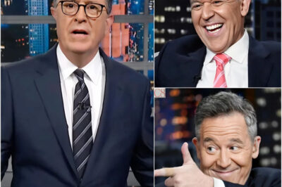 “He Laughed Too Soon.” Greg Gutfeld spent days mocking Stephen Colbert after The Late Show’s cancellation—smirking, strutting, and treating the silence as his personal stage. But when Colbert finally appeared, it wasn’t with a statement, a defense, or even a raised voice. It was just one sentence.