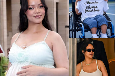 A young disabled fan made an emotional journey just to see Rihanna — proudly wearing a shirt with her name and words on it that made her burst into tears in the middle of the stadium. What happened next shocked everyone: Rihanna made an unexpected decision, leaving the boy’s family overwhelmed with gratitude and onlookers in shock. What did she do — and why is the world still talking about it?