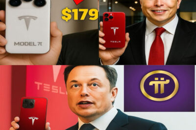 BREAKING: Apple’s Reign is OVER? Tesla Model π Phone Launch Sends Shockwaves Worldwide — Powered by Starlink, Connected by Pi Network, Yours for Just $179!