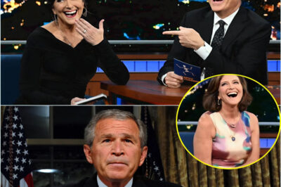 George W. Bush was given a harsh lesson by Stephen Colbert’s wife, Evie McGee Colbert, on the subject of racism and inequality — live on national television!