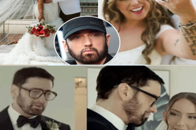 One bride’s wedding vows just went viral—and they were totally inspired by Eminem. Instead of traditional promises, she gave a rap-filled tribute to the legendary rapper, leaving guests laughing, cheering, and even in tears. What details did she cleverly include, and how did her epic performance have everyone at the ceremony talking for days?