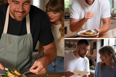 BREAKING: Travis Kelce’s “secret pregnancy meal” for Taylor Swift has gone viral—fans are in awe of his surprisingly impressive culinary skills. But it wasn’t just dinner. Kelce prepared a dish so elaborate that it left people speculating about its hidden meaning—and even their future. What exactly did he put on the plate, and what powerful message was he really trying to send? It might just be his most romantic gesture yet.