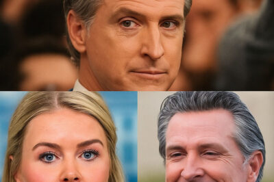 JUST IN: “She Didn’t Even Make It to the End.” — Gavin Newsom’s 12-Word Sentence on Live TV Made Karoline Leavitt Vanish Mid-Broadcast